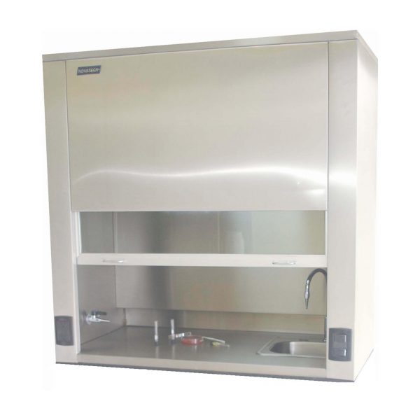 Cabina de extracción de gases y humos tóxicos marca NOVATECH, modelo CE-120