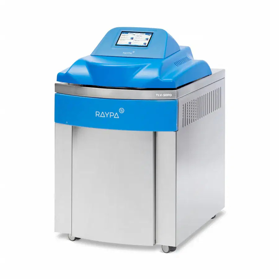 Autoclaves verticales con sistema de súper-secado y enfriado rápido