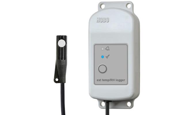 Registrador de datos del sensor externo de temperatura/humedad relativa HOBO