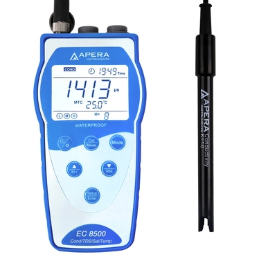 Medidor de Conductividad portátil kit EC8500